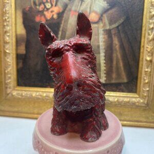 Cast Iron Scottie Dog Coin Bank